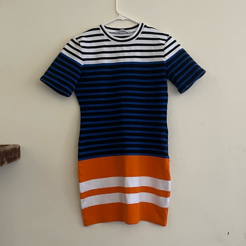 T. Alexander wang striped mini dress size 4